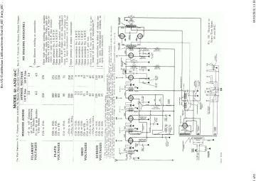 Atwater Kent 60C ;Early schematic circuit diagram